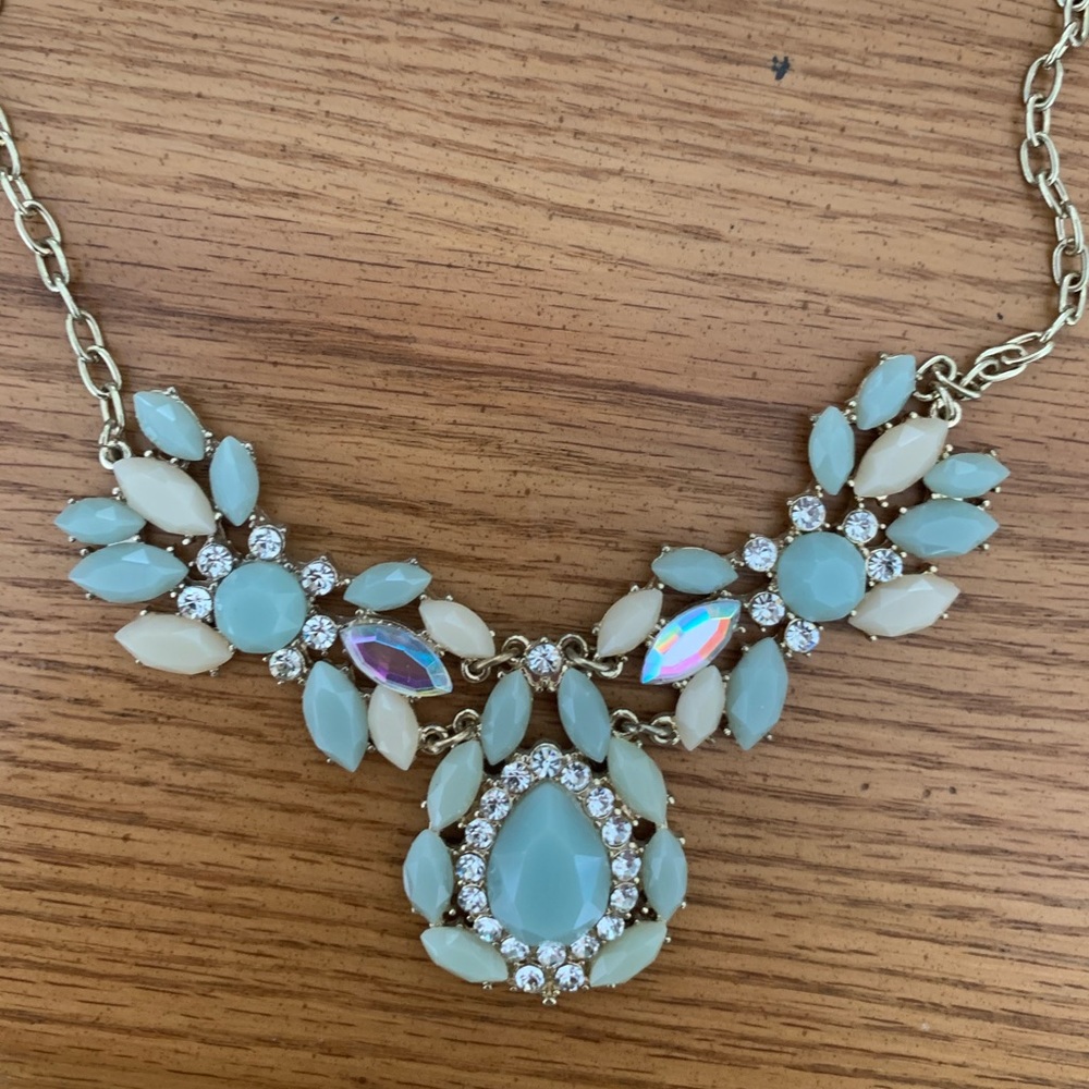 Blue Statement Necklace